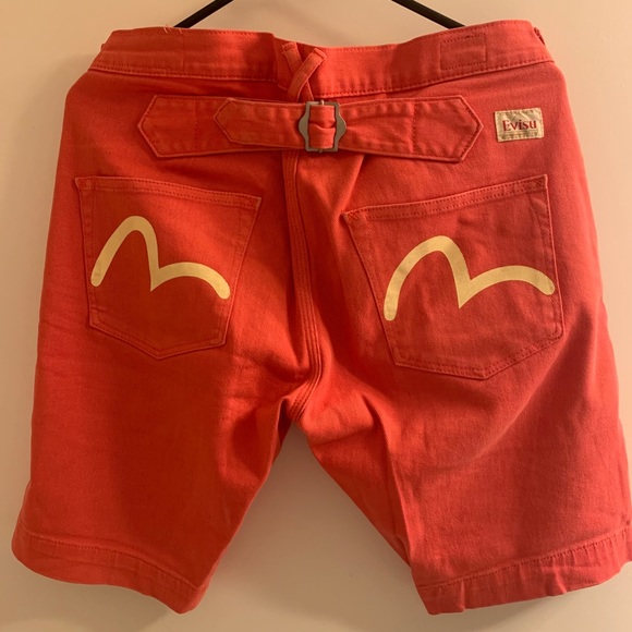 evisu Other - Evisu Faded Canvas Shorts